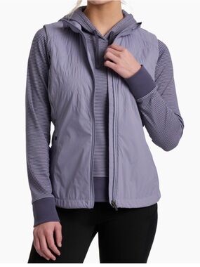 KÜHL Women’s Light Gray/Blue “THE ONE”Quilted Vest